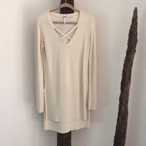 Long Free People sweater